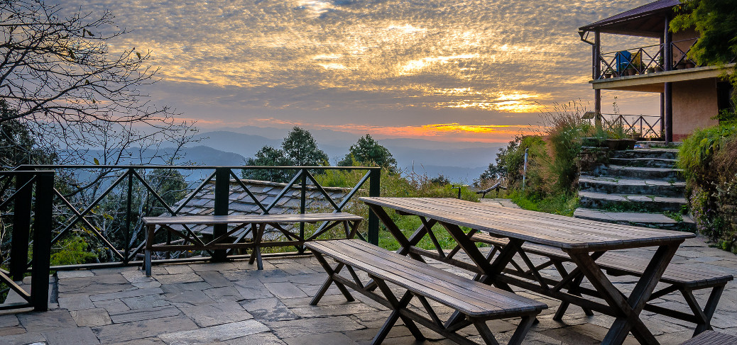 Binsar Forest Retreat Patio