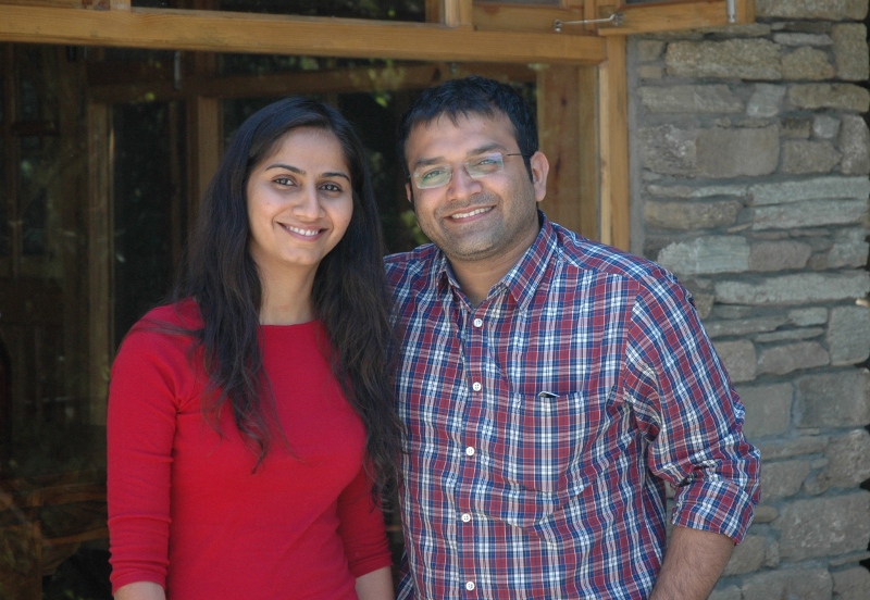 Lekha and Aman Bhalla